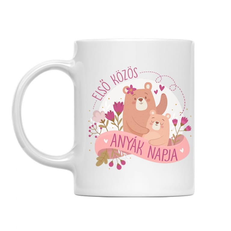 Első közös anyák napja - lány - Bögre