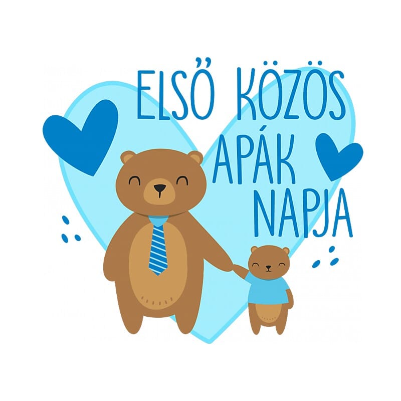 Első közös apák napja - fiú