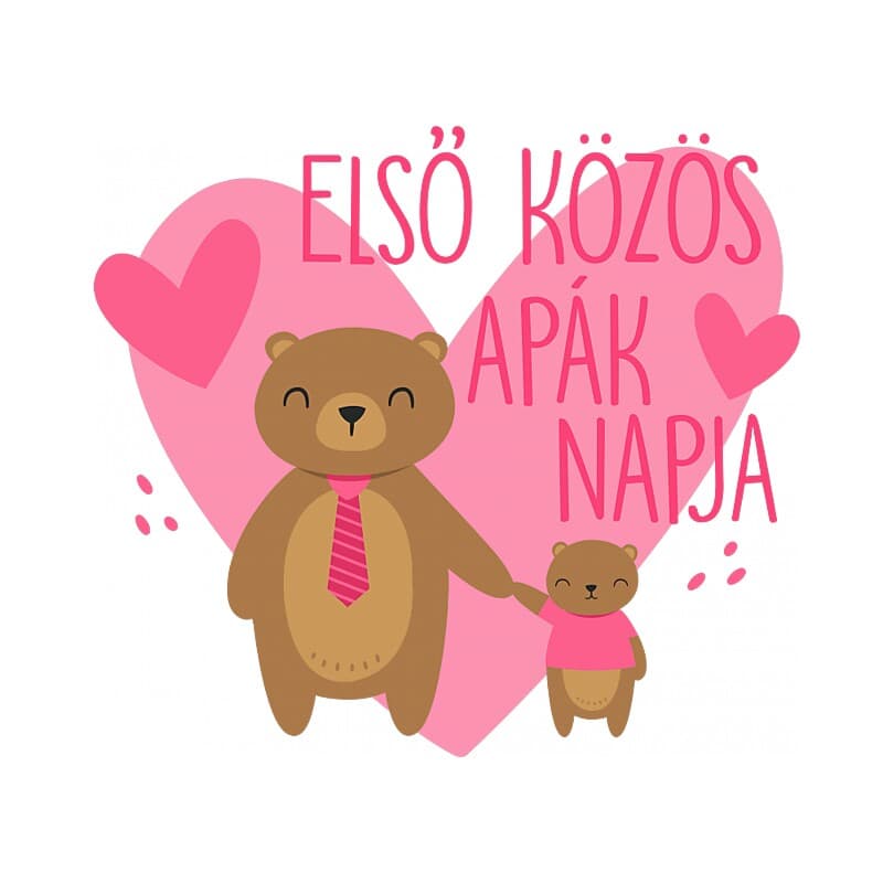 Első közös apák napja - lány