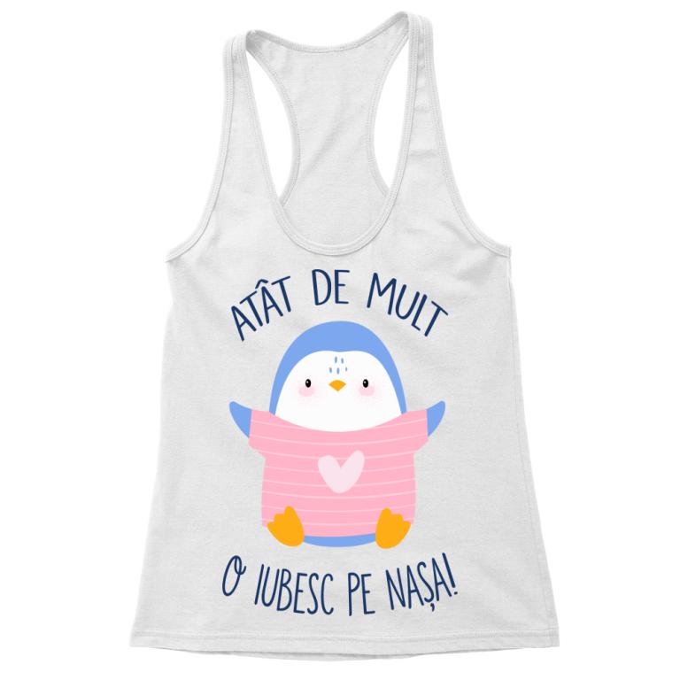Atât de mult o iubesc pe nașa - Tricou pentru femei