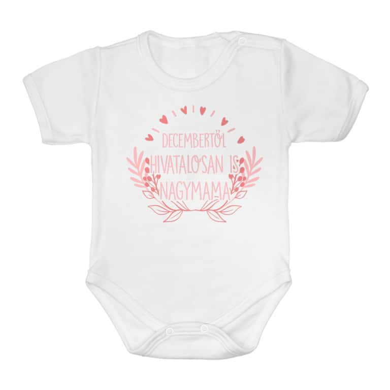 Decembertől hivatalosan is nagymama