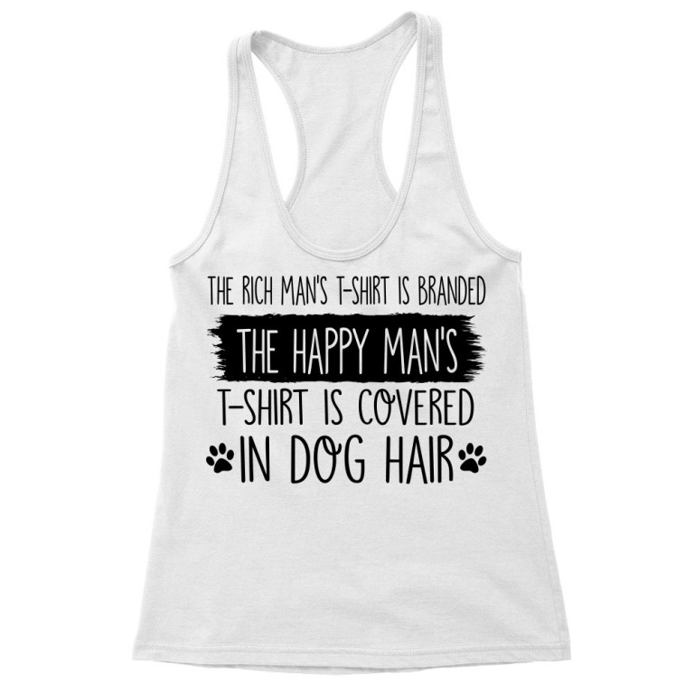 The happy man's T-shirt