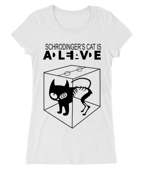 Schrödinger macskája Póló - Ha The Big Bang Theory rajongó ezeket a pólókat tuti imádni fogod!