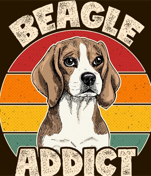Beagle Addict Beagle Pólók, Pulóverek, Bögrék - Kutyás