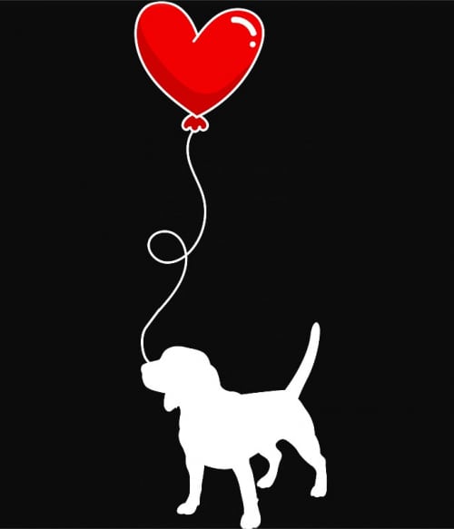 Beagle balloon Beagle Pólók, Pulóverek, Bögrék - Kutyás