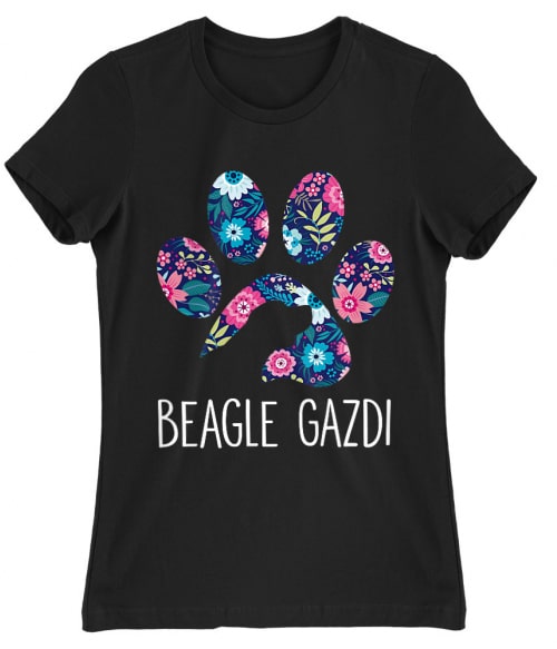 Beagle Gazdi Beagle Női Póló - Kutyás