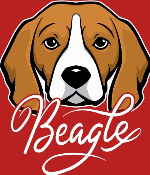 Beagle head Beagle Pólók, Pulóverek, Bögrék - Kutyás
