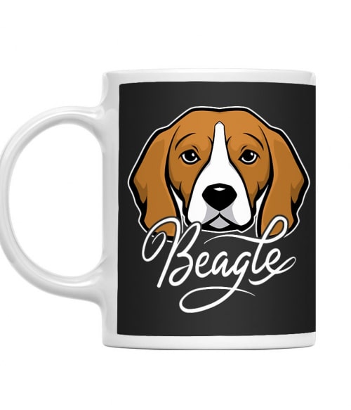 Beagle head Beagle Bögre - Kutyás