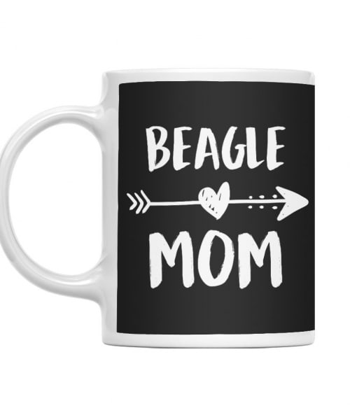 Beagle mom Beagle Bögre - Kutyás