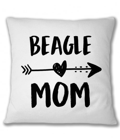 Beagle mom Beagle Párnahuzat - Kutyás