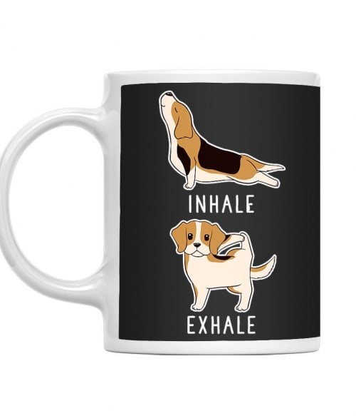 Beagle yoga Beagle Bögre - Kutyás