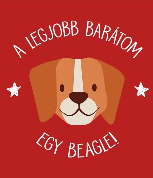 A legjobb barátom egy beagle Beagle Pólók, Pulóverek, Bögrék - Kutyás