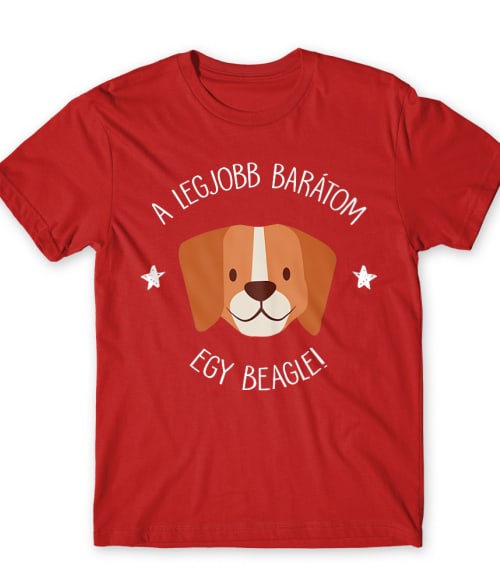A legjobb barátom egy beagle Beagle Póló - Kutyás