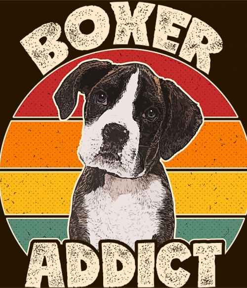 Boxer addict Boxer Pólók, Pulóverek, Bögrék - Kutyás