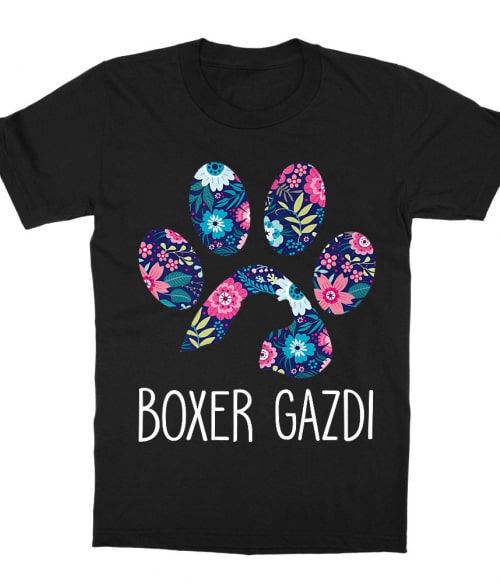 Boxer Gazdi Boxer Gyerek Póló - Kutyás
