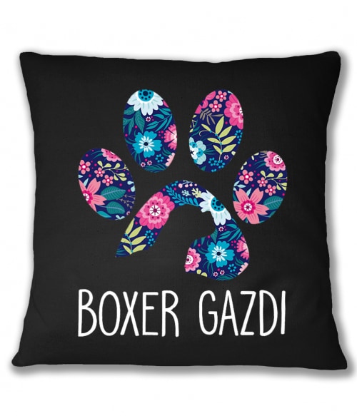 Boxer Gazdi Boxer Párnahuzat - Kutyás