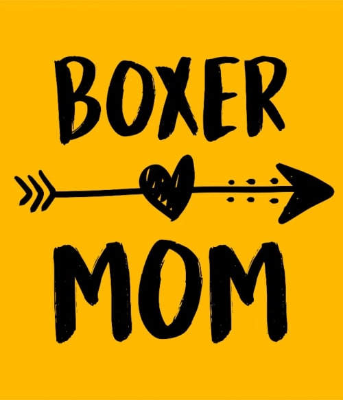 Boxer mom Boxer Pólók, Pulóverek, Bögrék - Kutyás