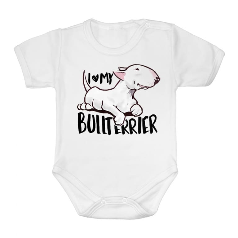 I love my bull terrier