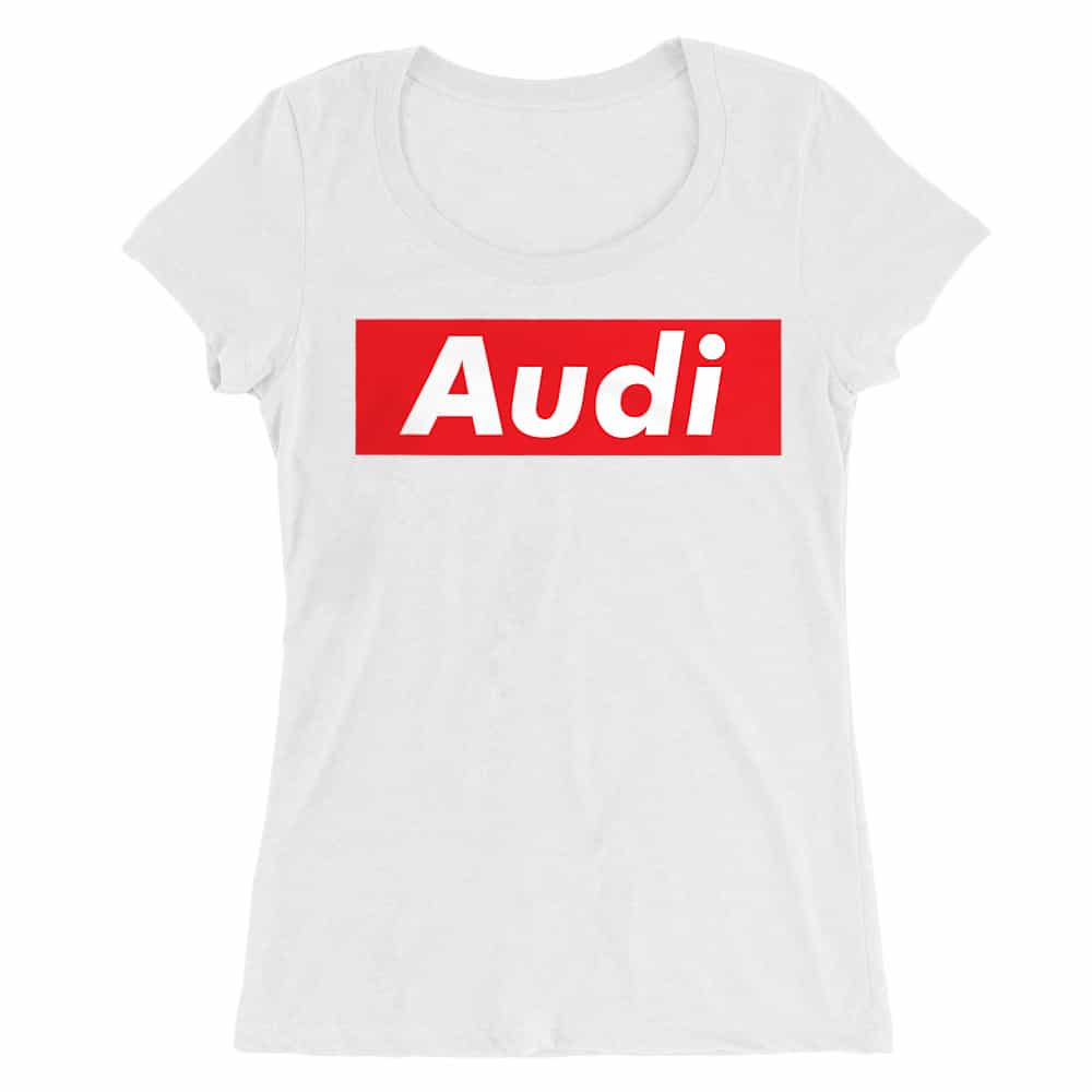 Audi Stripe Női O-nyakú Póló