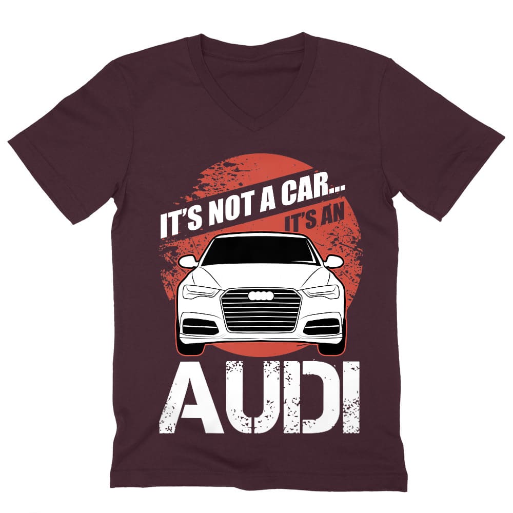 It's not a car - Audi A6 Férfi V-nyakú Póló