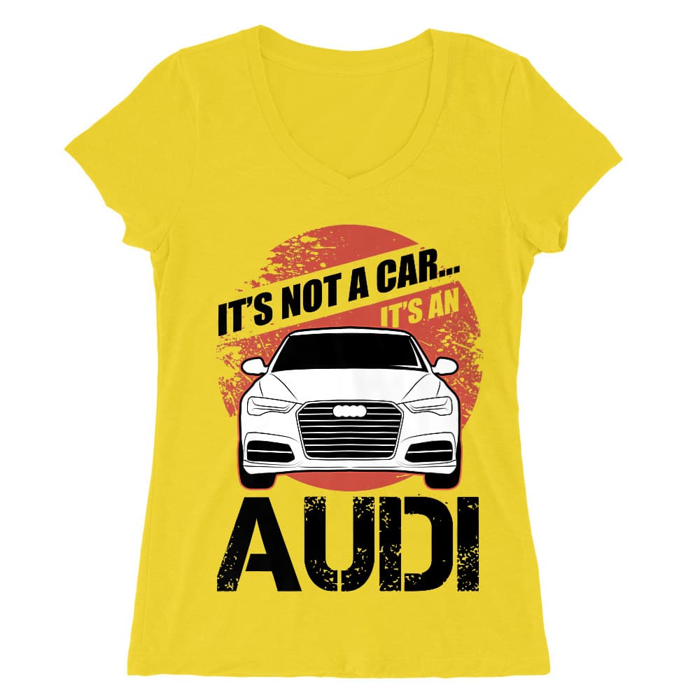 It's not a car - Audi A6 Női V-nyakú Póló