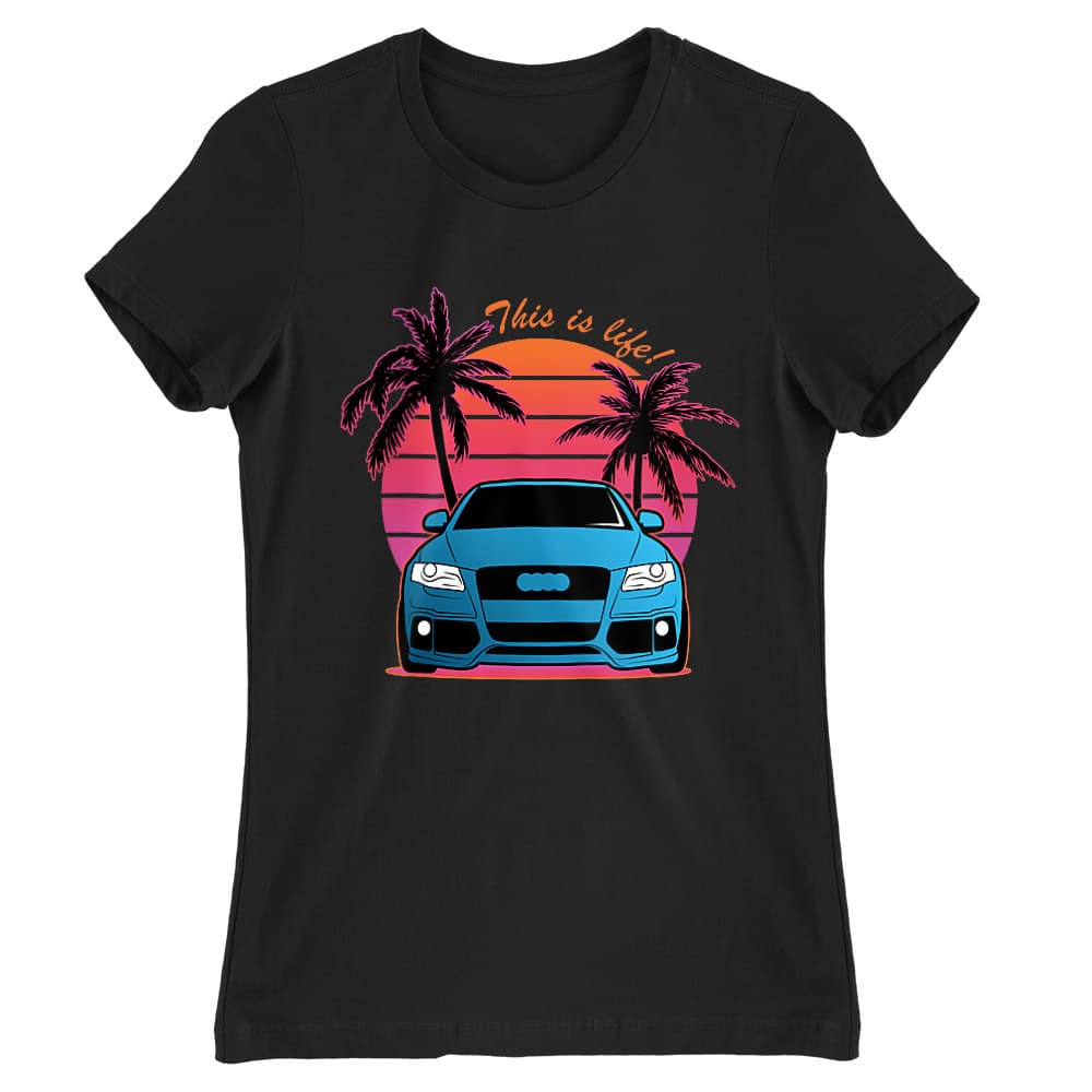 Vice City - Audi A4 Női Póló