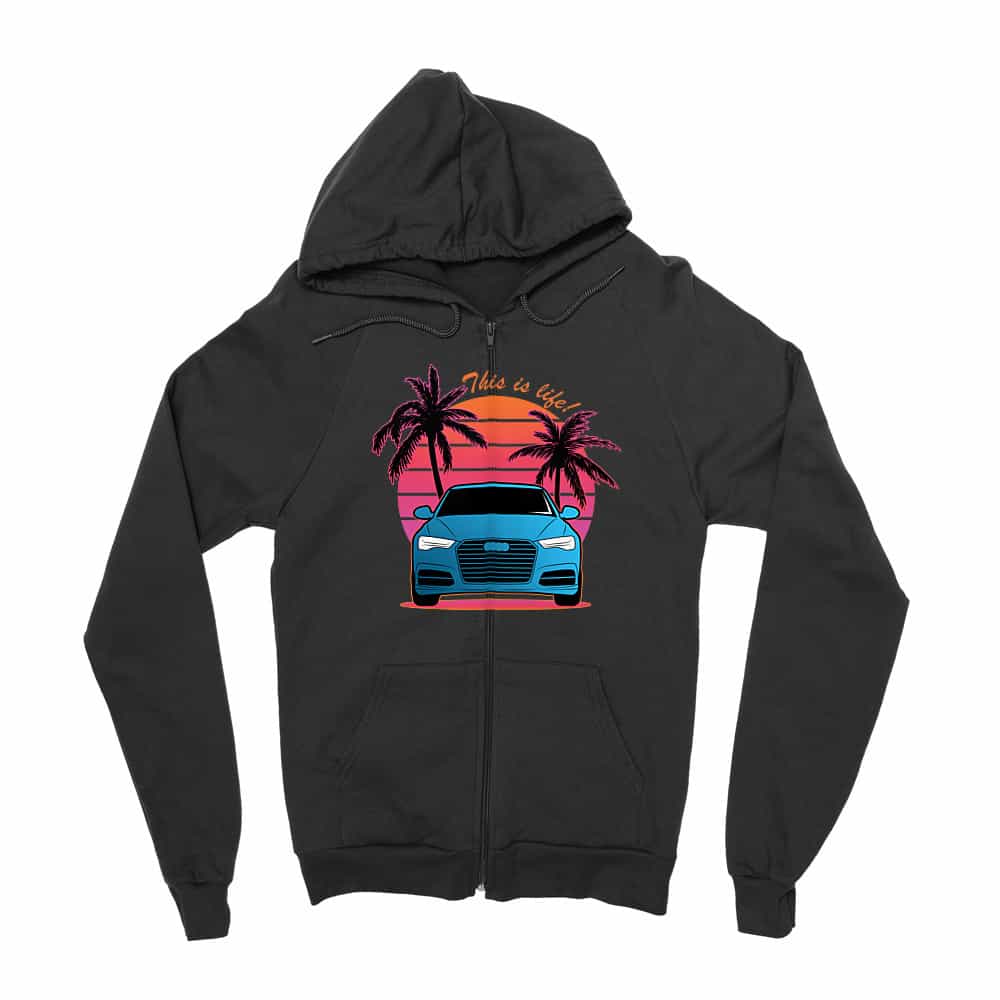 Vice City - Audi A6 Zipzáros Pulóver
