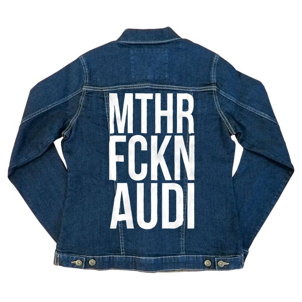 MTHR FCKN - Audi Női Farmerkabát