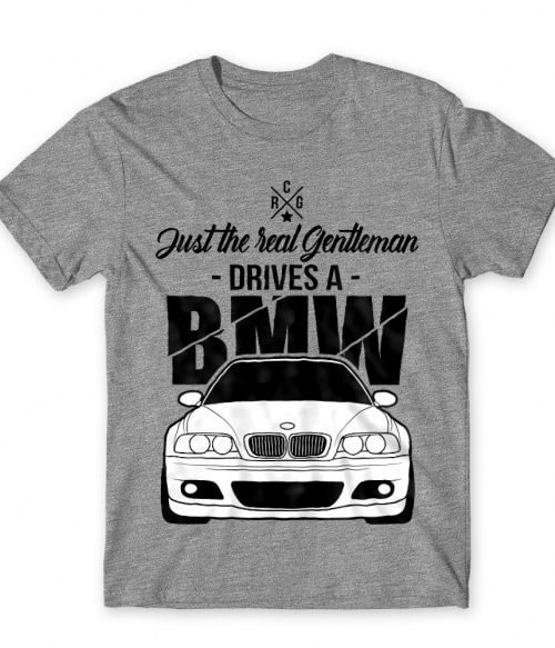 Just the real Gentleman - BMW E46 Járművek Póló - Járművek