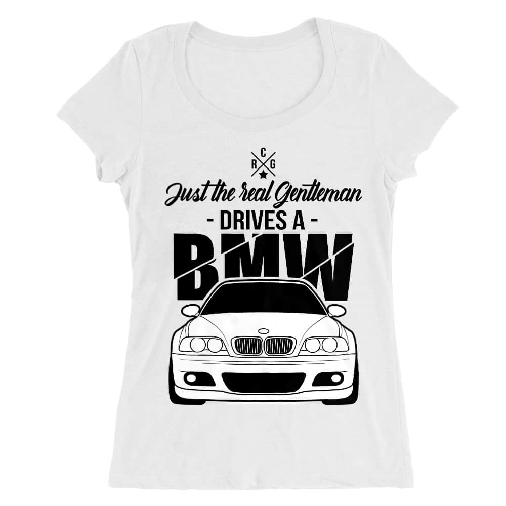Just the real Gentleman - BMW E46 Női O-nyakú Póló