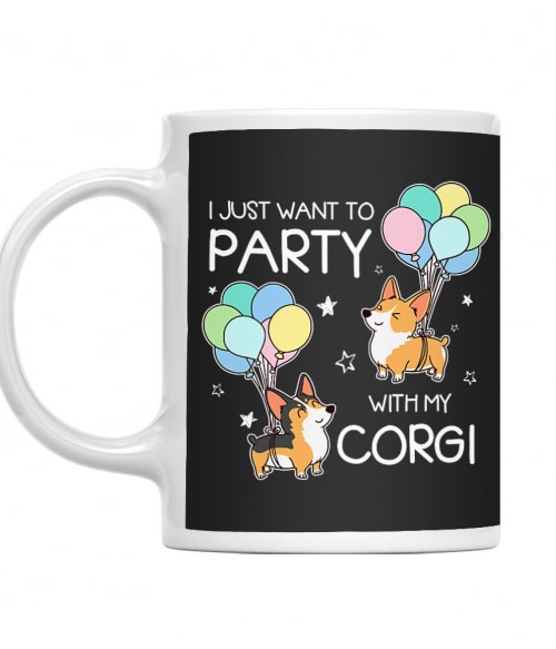 Party corgi Corgi Bögre - Kutyás