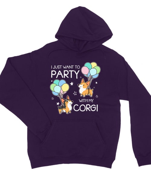 Party corgi Corgi Pulóver - Kutyás