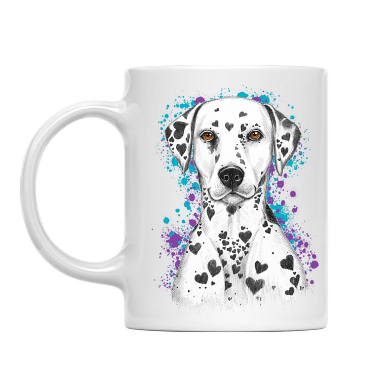 Dalmatian splash