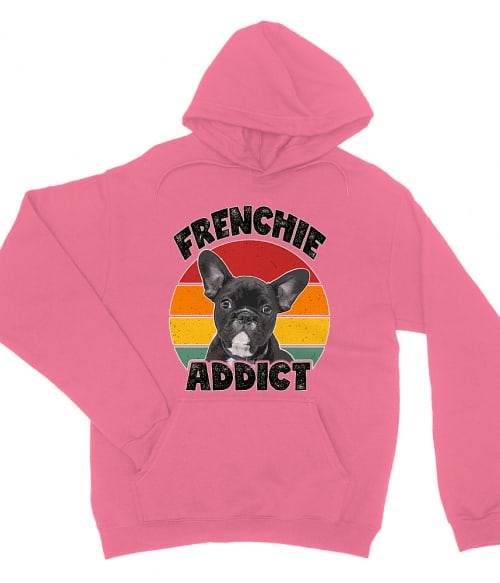 Frenchie addict Francia Bulldog Pulóver - Kutyás