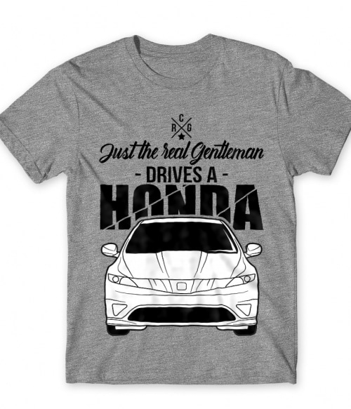 Just the real Gentleman - Honda Civic 8 Honda Póló - Járművek