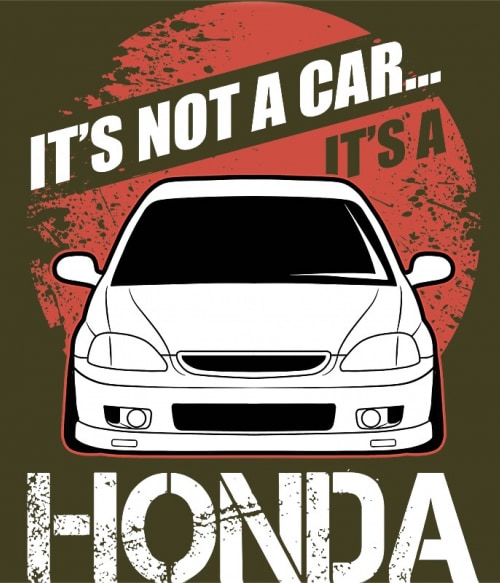 It's not a car - Honda Civic 6 Autós Pólók, Pulóverek, Bögrék - Járművek