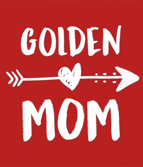 Golden mom Golden Retriever Pólók, Pulóverek, Bögrék - Kutyás