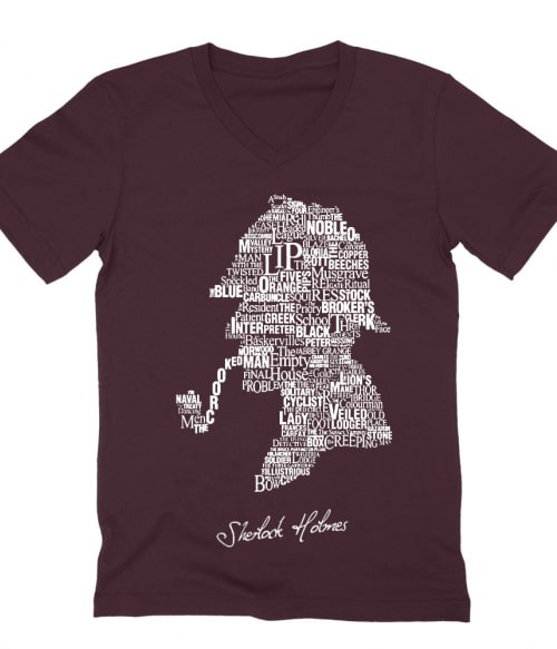 Sherlock in a Thousand Words Póló - Ha Sherlock rajongó ezeket a pólókat tuti imádni fogod!