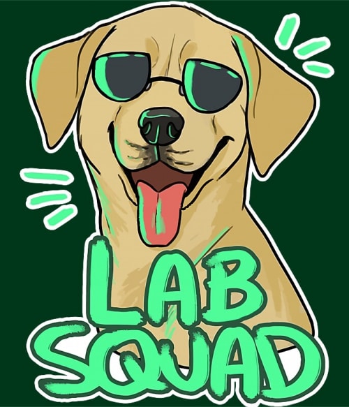 Lab squad Labrador Retriever Pólók, Pulóverek, Bögrék - Labrador Retriever