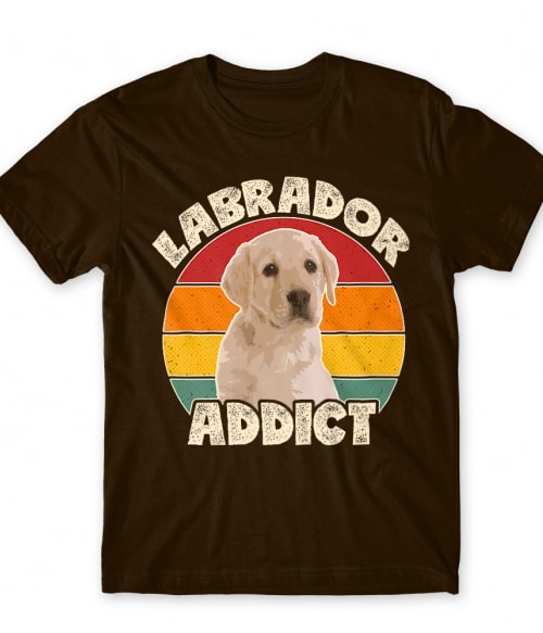 Labrador addict Labrador Retriever Póló - Labrador Retriever