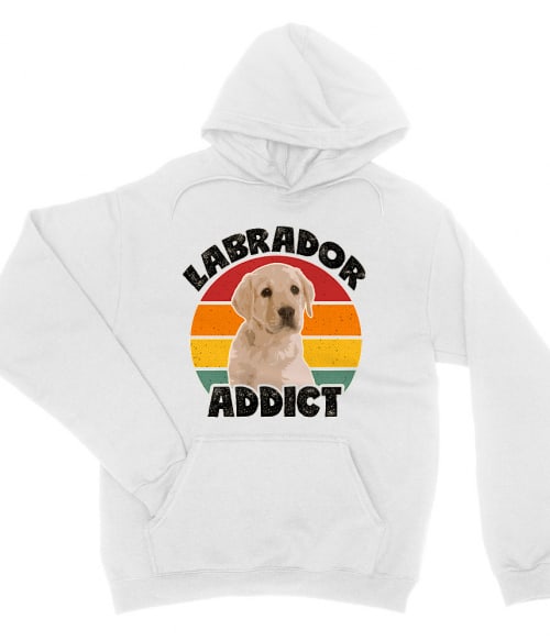 Labrador addict Labrador Retriever Pulóver - Labrador Retriever
