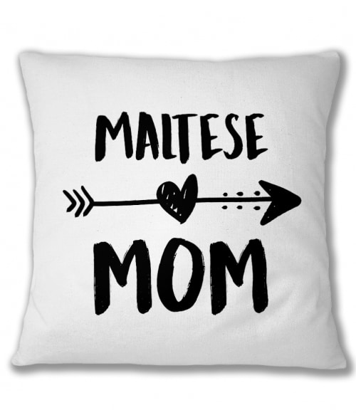 Maltese mom Máltai Selyemkutya Párnahuzat - Máltai Selyemkutya