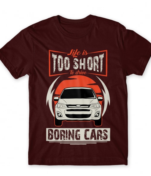 Life is too short to drive boring cars - Lada Kalina Lada Póló - Lada