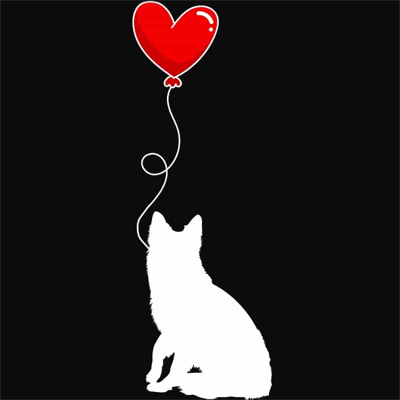 German Shepherd balloon