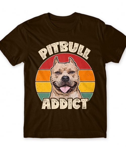 Pitbull addict Pitbull Póló - Pitbull