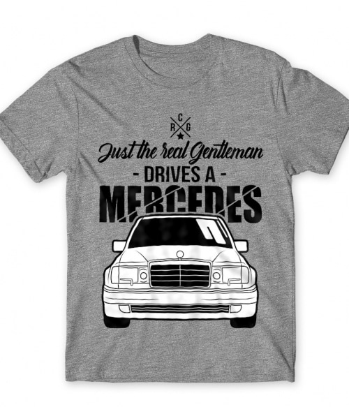Just the real Gentleman - Just the real Gentleman - Mercedes 500E Mercedes Póló - Mercedes
