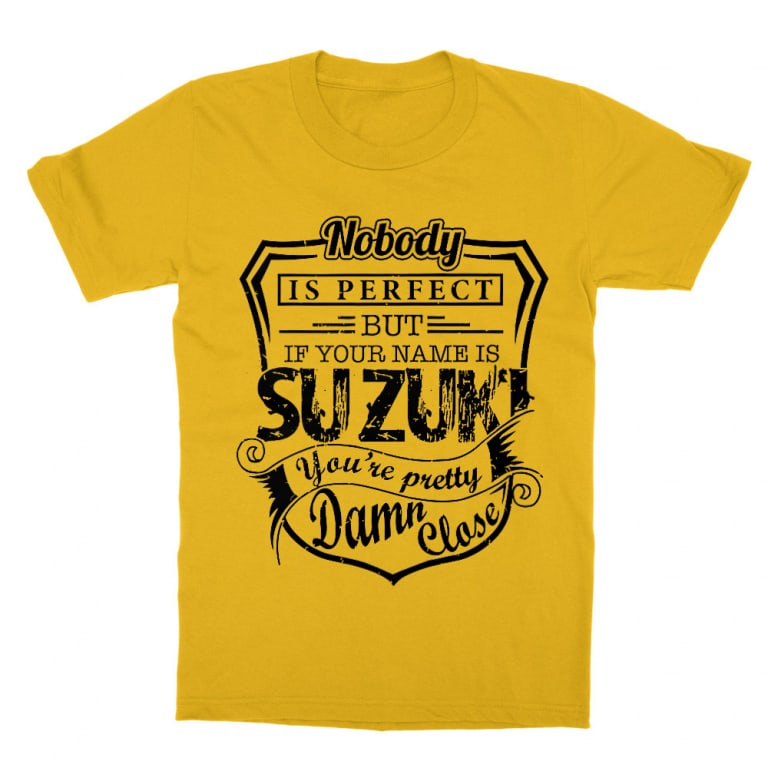 Nobody is perfect - Suzuki