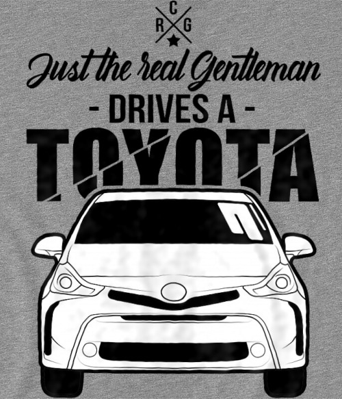 Just the real Gentleman - Just the real Gentleman - Toyota Prius II. Toyota Toyota Toyota Pólók, Pulóverek, Bögrék - Toyota