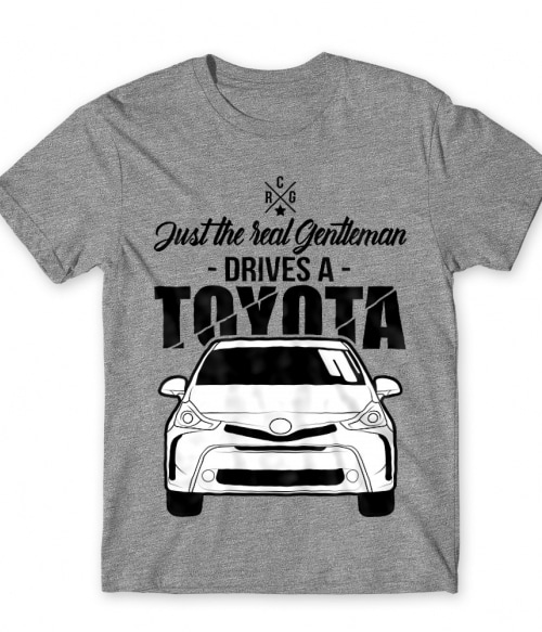 Just the real Gentleman - Just the real Gentleman - Toyota Prius II. Toyota Férfi Póló - Toyota