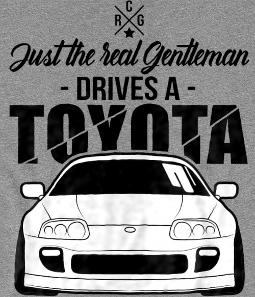 Just the real Gentleman - Just the real Gentleman - Toyota Supra Toyota Toyota Toyota Pólók, Pulóverek, Bögrék - Toyota